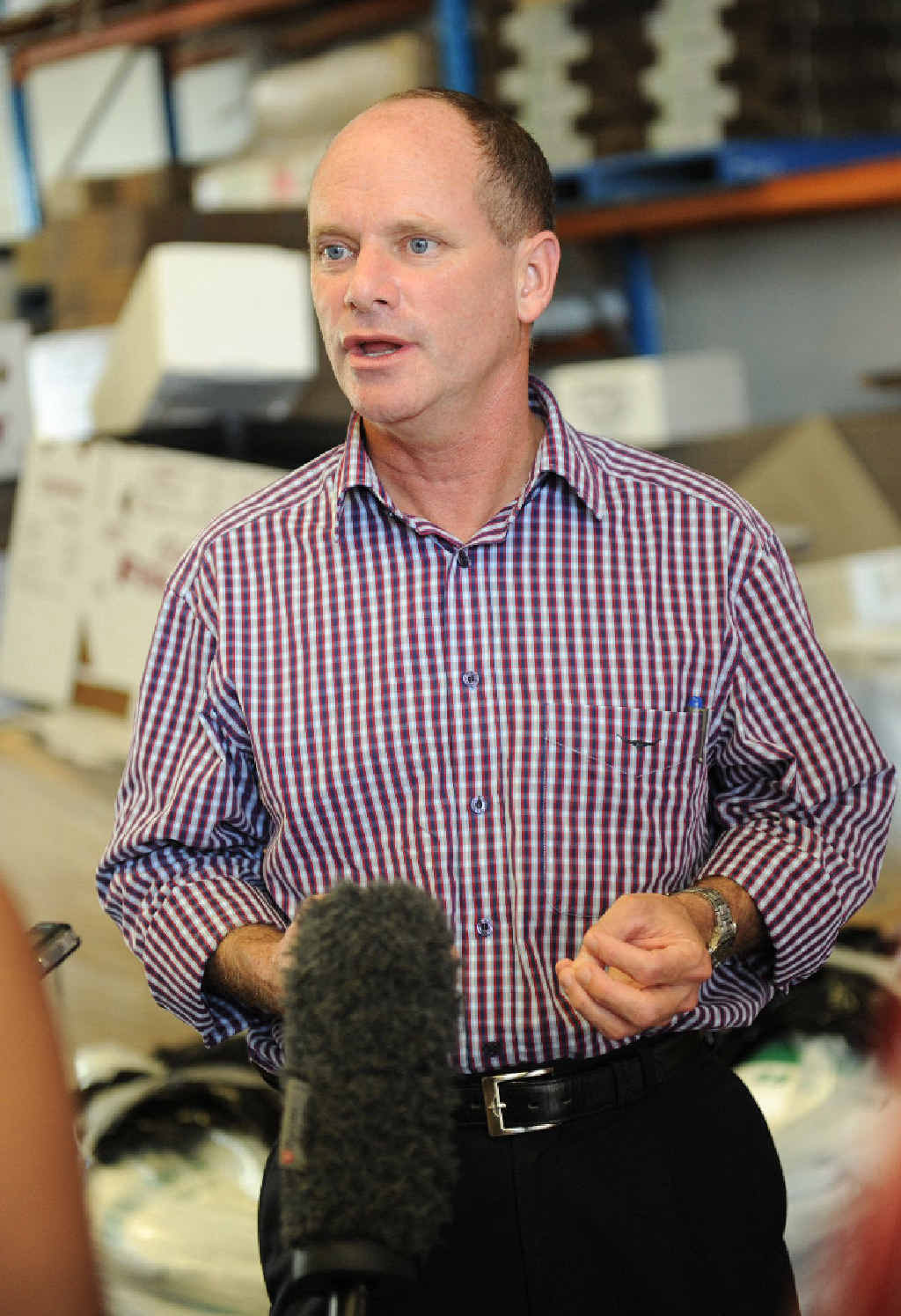 At Parliament House on Thursday, Premier Campbell Newman briefed the head honchos of the state’s industries on their current stalemate with the Federal Government. At Parliament House on Thursday, Premier Campbell Newman briefed the head honchos of the state’s industries on their current stalemate with the Federal Government.