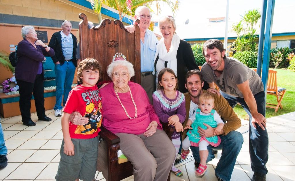 May Miller celebrating her 105th birthday last year. May Miller celebrating her 105th birthday last year.
