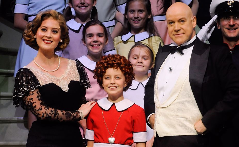 The Australian production of Annie comes to Brisbane. The Australian production of Annie comes to Brisbane.