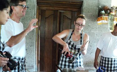 Chef Heinz von Holzen's cooking school Bumbu Bali. Chef Heinz von Holzen's cooking school Bumbu Bali.