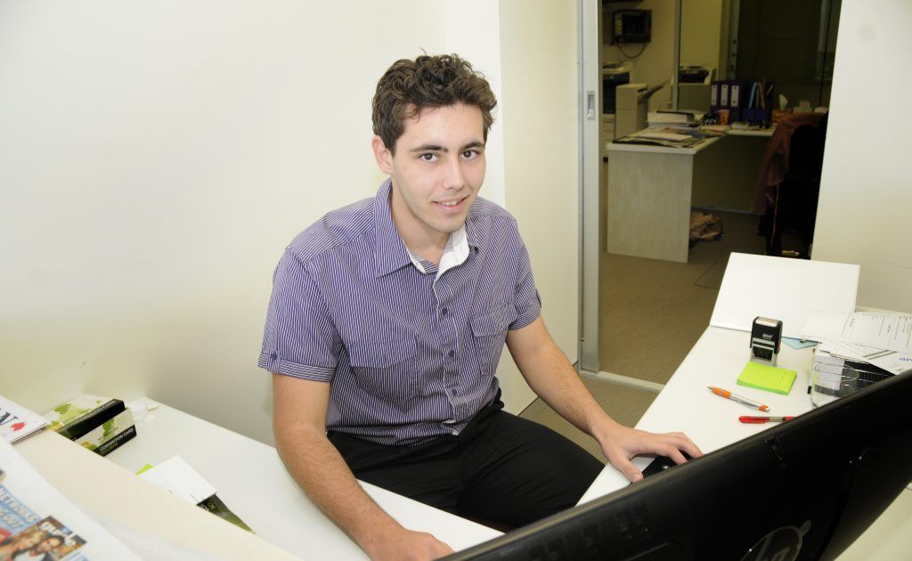 My Career: Jordan Williams - Administration Assistant at Toowoomba Regional Enterprise. Photo: Bev Lacey / The Chronicle My Career: Jordan Williams - Administration Assistant at Toowoomba Regional Enterprise. Photo: Bev Lacey / The Chronicle