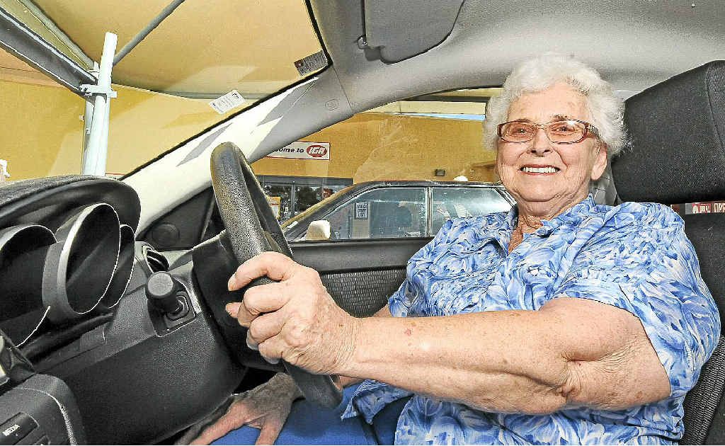 Fay Edwards of Goonellabah loves being independent and is still driving at 77 years. Fay Edwards of Goonellabah loves being independent and is still driving at 77 years.