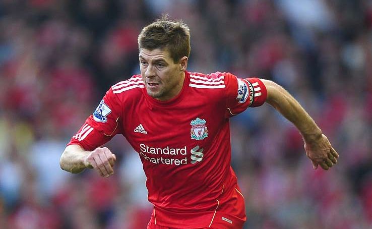 Liverpool captain Steven Gerrard. Liverpool captain Steven Gerrard.