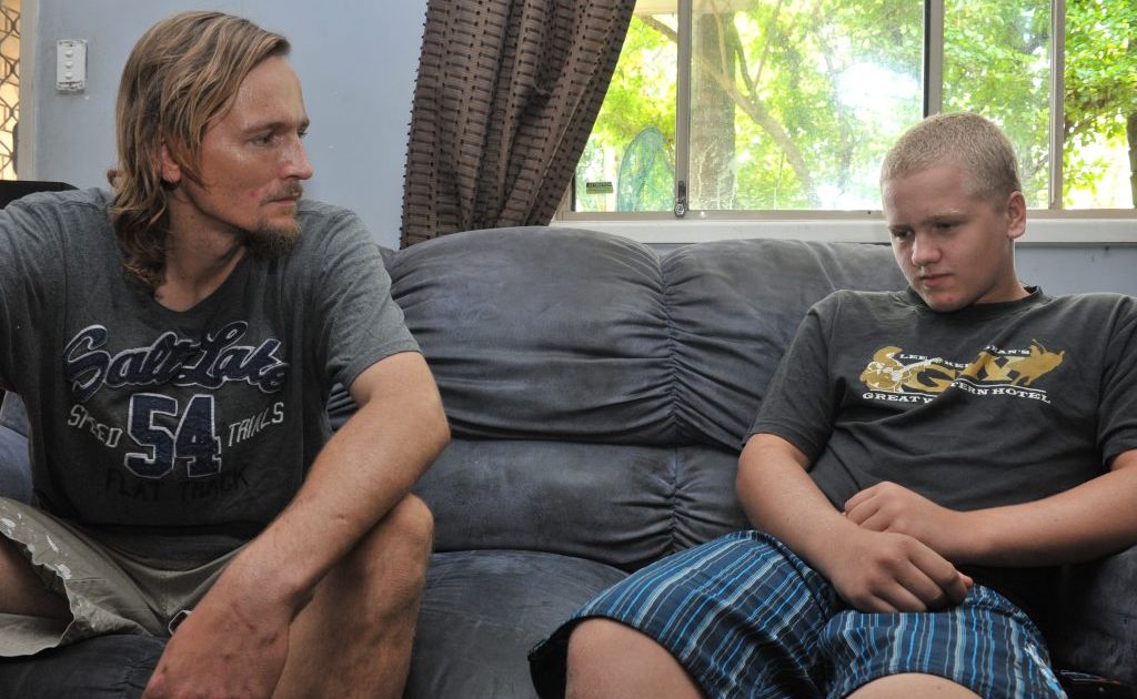 John-Paul Andrew with his son Zac, 15 who is facing the 'music' over allegedly making a bomb. John-Paul Andrew with his son Zac, 15 who is facing the 'music' over allegedly making a bomb.