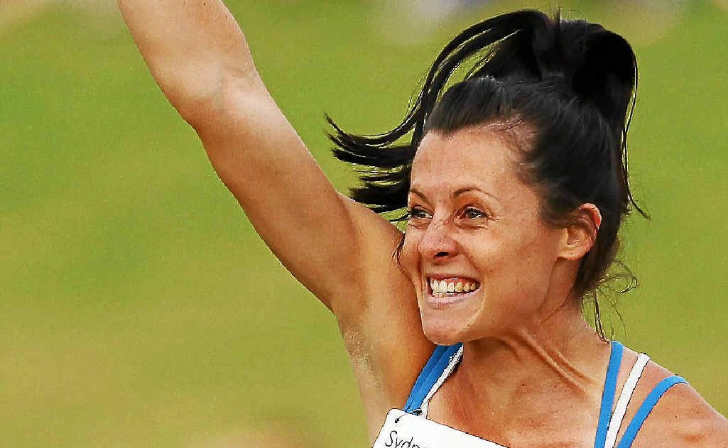 Noosa’s Ashleigh Reid is the national open women’s high jump champion. Noosa’s Ashleigh Reid is the national open women’s high jump champion.