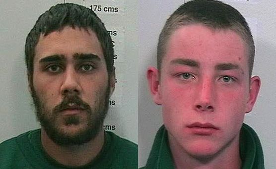 Christopher Kenneth Little (left) and Geoffrey Peter Brown. Christopher Kenneth Little (left) and Geoffrey Peter Brown.