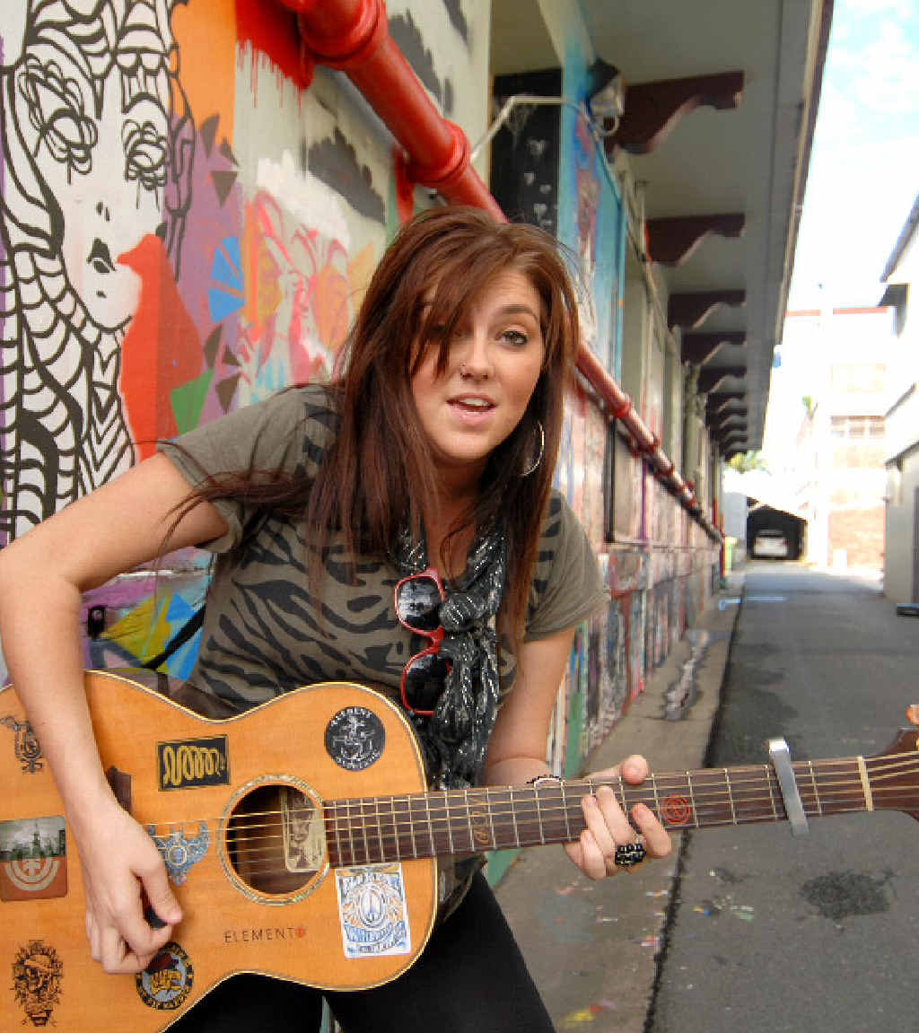 Mackay singer Candice Arlott, AKA Miss Bliss, is making it big nationally. Mackay singer Candice Arlott, AKA Miss Bliss, is making it big nationally.