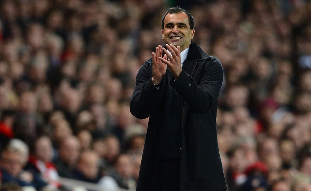 Manager Roberto Martinez of Wigan gives instructions during the Barclays Premier League match between Arsenal and Wigan Athletic at Emirates Stadium on April 16, 2012 in London, England. Manager Roberto Martinez of Wigan gives instructions during the Barclays Premier League match between Arsenal and Wigan Athletic at Emirates Stadium on April 16, 2012 in London, England.