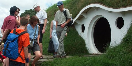 'Hobbiton', in Matamata.
'Hobbiton', in Matamata.