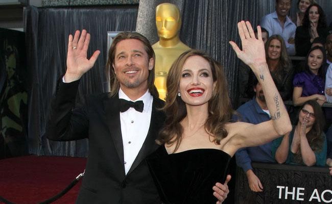 Brad Pitt and Angelina Jolie Brad Pitt and Angelina Jolie