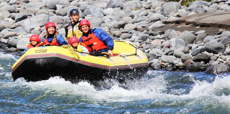 Kirsty Wynn and her family take on the Taupo Family Float, an inflatable boat ride down the lower stretches of the Tongariro River.
Kirsty Wynn and her family take on the Taupo Family Float, an inflatable boat ride down the lower stretches of the Tongariro River.