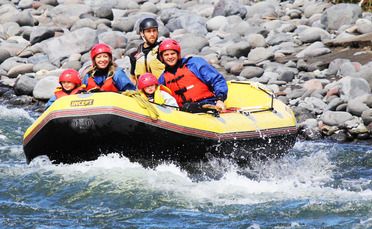 Kirsty Wynn and her family take on the Taupo Family Float, an inflatable boat ride down the lower stretches of the Tongariro River.
Kirsty Wynn and her family take on the Taupo Family Float, an inflatable boat ride down the lower stretches of the Tongariro River.