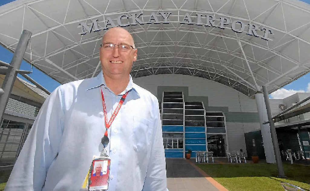 Mackay Airport manager Rob Porter. Mackay Airport manager Rob Porter.