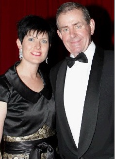 Embattled Fisher MP Peter Slipper and his wife Inge.