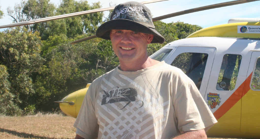 Kelvin Buckley was relieved to be on solid ground after he was stuck on a cliff face. Kelvin Buckley was relieved to be on solid ground after he was stuck on a cliff face.