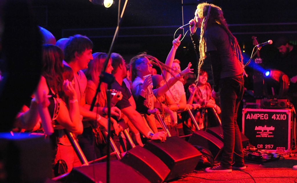 Frenzal Rhomb rocked the Plantation Hotel Saturday night. Frenzal Rhomb rocked the Plantation Hotel Saturday night.