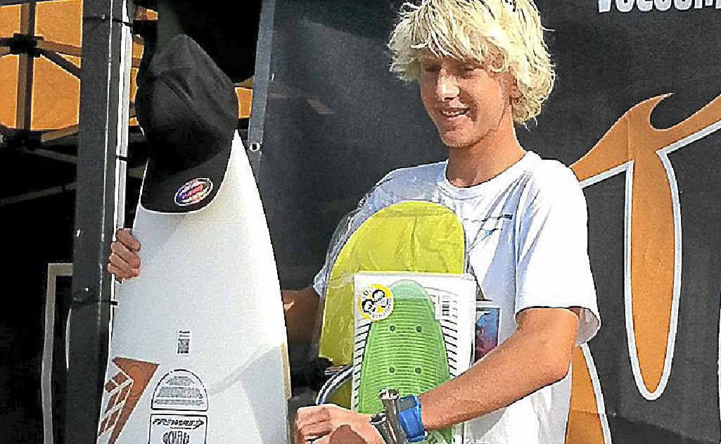 Chris Zaffis, 14, is on a week-long road trip with seven other surfing prodigies. Chris Zaffis, 14, is on a week-long road trip with seven other surfing prodigies.