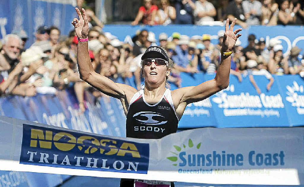 Brisbane athlete Melissa Rollison takes out last year’s Noosa Triathlon. Brisbane athlete Melissa Rollison takes out last year’s Noosa Triathlon.