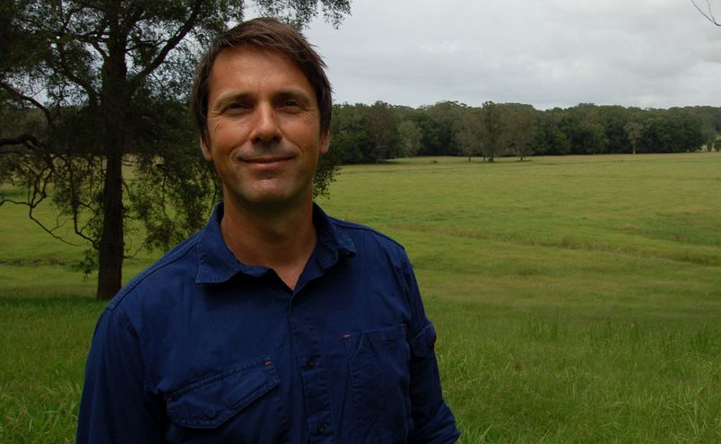 Mat Morris General Manager of North Byron Parklands on the approved site. Mat Morris General Manager of North Byron Parklands on the approved site.