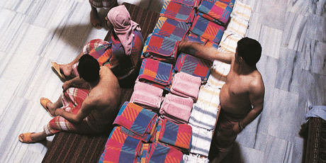 Unless you are a stridently macho Kiwi bloke, you'll soon feel at ease with the rituals of the Turkish bath house or hamam.
Unless you are a stridently macho Kiwi bloke, you'll soon feel at ease with the rituals of the Turkish bath house or hamam.