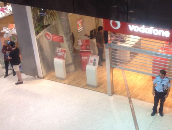 Police are searching for a man following a double shooting at Robina. Police are searching for a man following a double shooting at Robina.