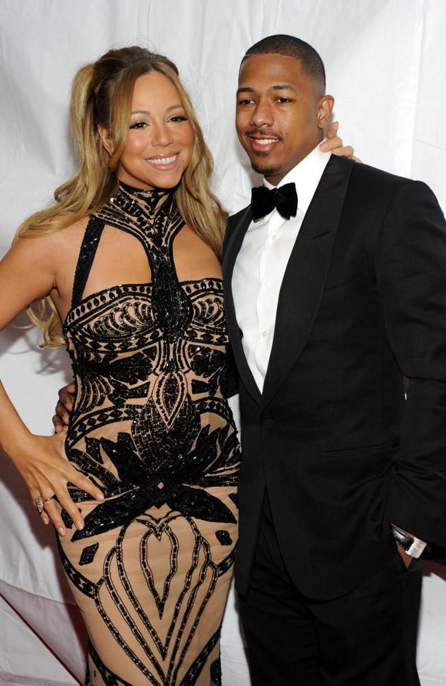 Mariah Carey and Nick Cannon. Mariah Carey and Nick Cannon.