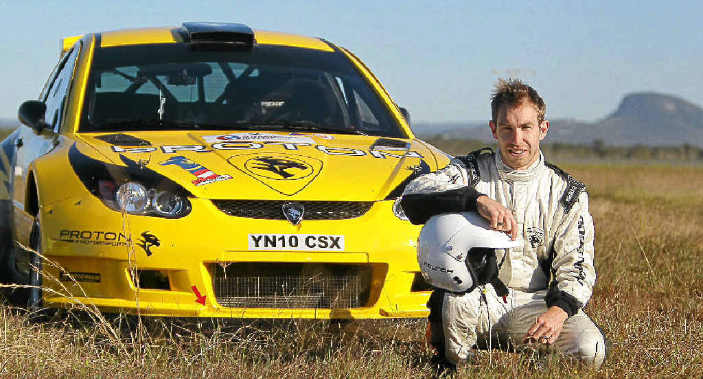 Aussie rally ace Chris Atkinson. Aussie rally ace Chris Atkinson.