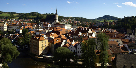 Brilliant once more: It's hard to fathom why the Communists painted Cesky Krumlov entirely grey. Photo / Creative Commons image by Wikimedia user Avala
Brilliant once more: It's hard to fathom why the Communists painted Cesky Krumlov entirely grey. Photo / Creative Commons image by Wikimedia user Avala