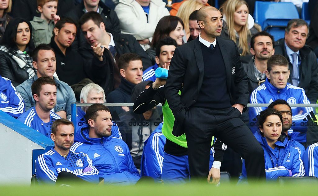 Chelsea coach Roberto di Matteo. Chelsea coach Roberto di Matteo.
