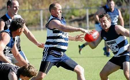 Glen Warren, pictured taking a snap for goal in a game last year, said the Cats would not make it easy for Maroochydore. Glen Warren, pictured taking a snap for goal in a game last year, said the Cats would not make it easy for Maroochydore.