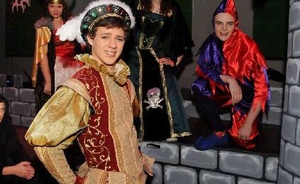 Pat Last as Henry with (from left) Brooke Tierney, Georgia Cross and Patrick Connolly. Pat Last as Henry with (from left) Brooke Tierney, Georgia Cross and Patrick Connolly.