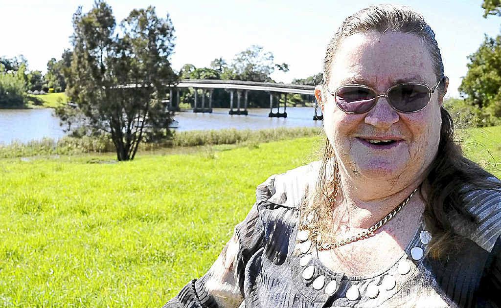 Cowper resident Margaret Walker isn’t impressed council wants to build a floating pontoon on her side of the river instead of at Brushgrove. Cowper resident Margaret Walker isn’t impressed council wants to build a floating pontoon on her side of the river instead of at Brushgrove.