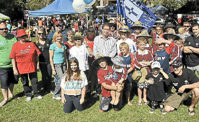 Participants who took time out of their Sunday to celebrate Labour Day at Cotton Tree Park. Participants who took time out of their Sunday to celebrate Labour Day at Cotton Tree Park.