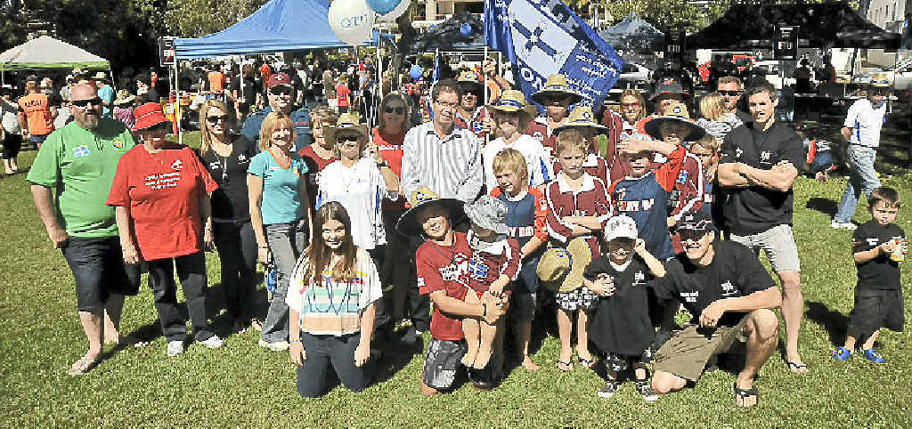 Participants who took time out of their Sunday to celebrate Labour Day at Cotton Tree Park. Participants who took time out of their Sunday to celebrate Labour Day at Cotton Tree Park.