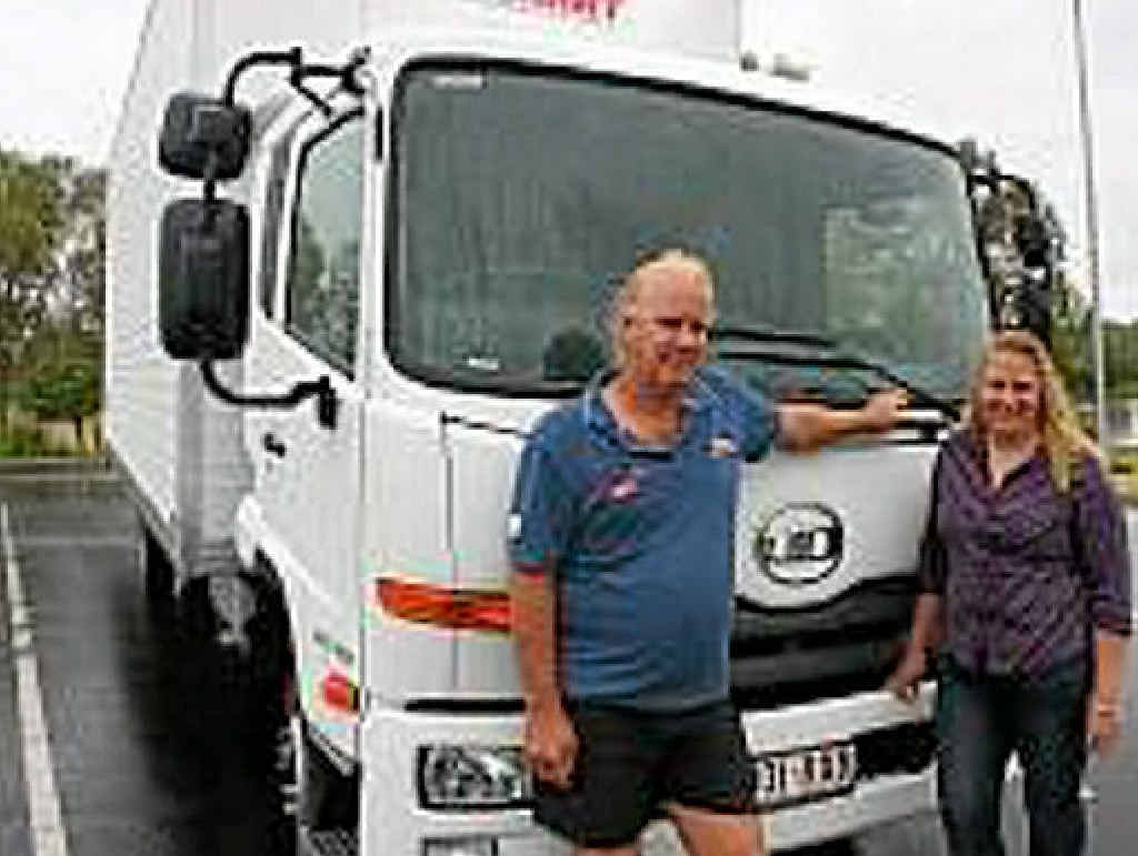 HAPPY CUSTOMERS: Ian and Sheree Jones with their UD MK 11 250. HAPPY CUSTOMERS: Ian and Sheree Jones with their UD MK 11 250.