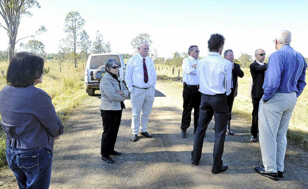 The Coroner’s Court inquest into the ultralight crash in May 2010 that killed Michael O’Keeffe and Josef Hainaut moved to the scene of the accident off Kings Lane, Tatham yesterday. The Coroner’s Court inquest into the ultralight crash in May 2010 that killed Michael O’Keeffe and Josef Hainaut moved to the scene of the accident off Kings Lane, Tatham yesterday.