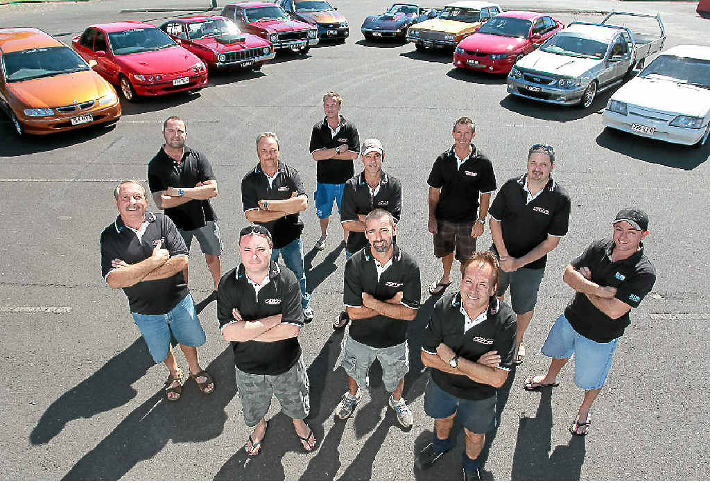 Just 8s Car Club members love driving their V8s even if they are gas-guzzlers. Just 8s Car Club members love driving their V8s even if they are gas-guzzlers.