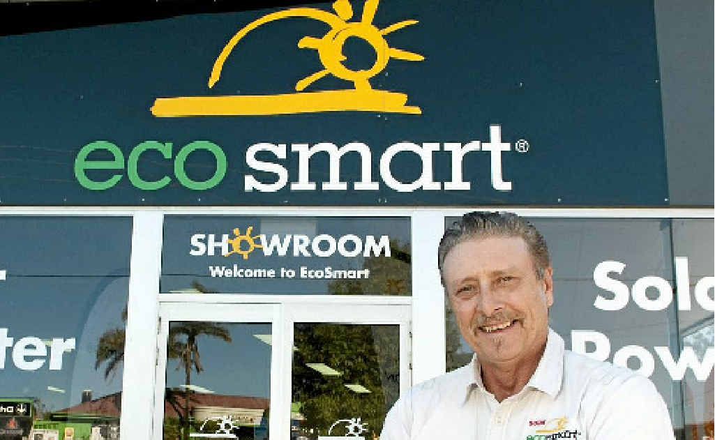 Greg Sproule of Ecosmart Toowoomba believes solar power is the way of the future. Greg Sproule of Ecosmart Toowoomba believes solar power is the way of the future.