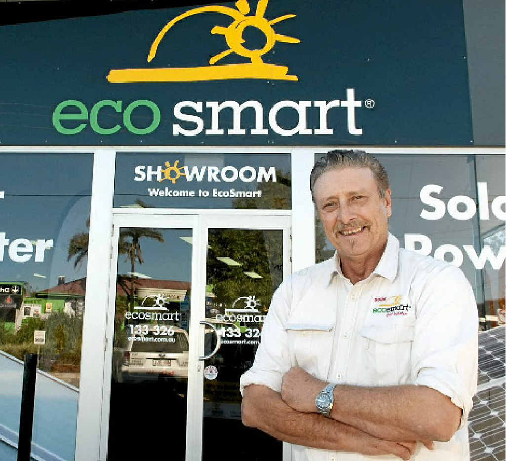 Greg Sproule of Ecosmart Toowoomba believes solar power is the way of the future. Greg Sproule of Ecosmart Toowoomba believes solar power is the way of the future.