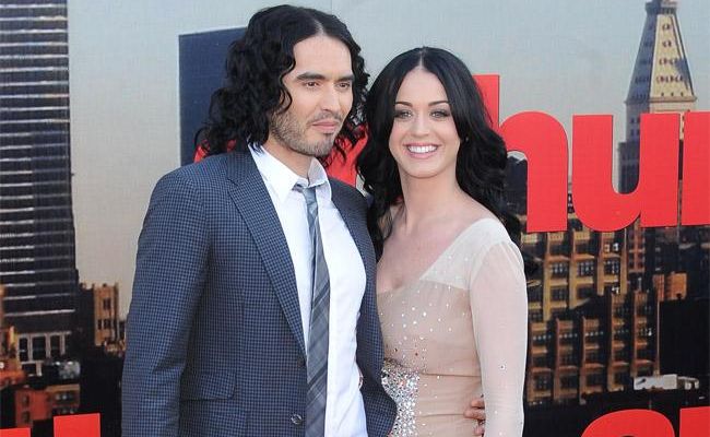 Russell Brand and Katy Perry during happier times. Russell Brand and Katy Perry during happier times.