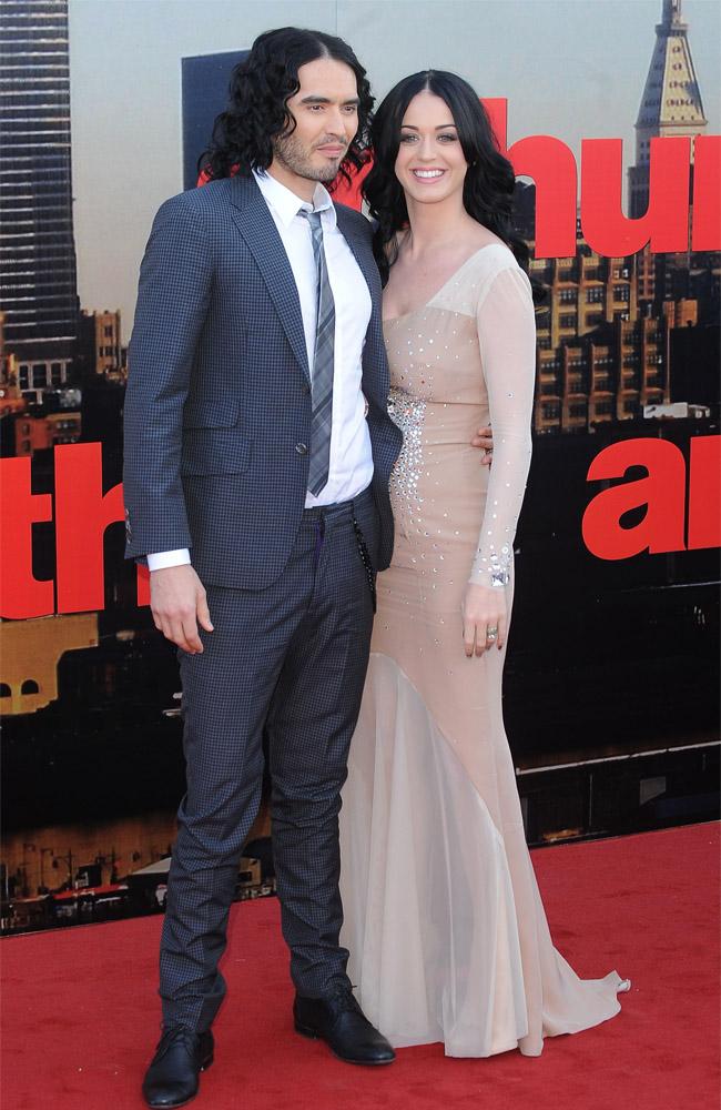 Russell Brand and Katy Perry during happier times. Russell Brand and Katy Perry during happier times.