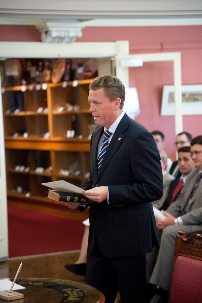 Transport Minister Scott Emerson said he was Transport Minister Scott Emerson said he was