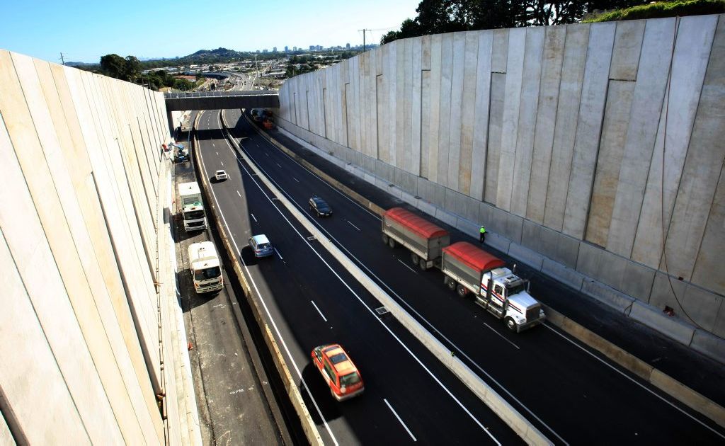 Traffic flowing in both directions on the new Banora Point Pacific Highway upgrade. Traffic flowing in both directions on the new Banora Point Pacific Highway upgrade.
