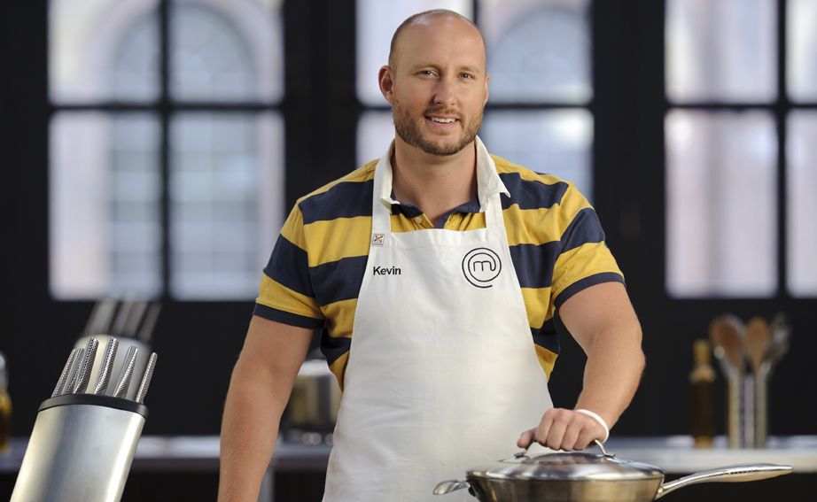Kevin Perry was the first contestant eliminated from the MasterChef Top 24. Kevin Perry was the first contestant eliminated from the MasterChef Top 24.