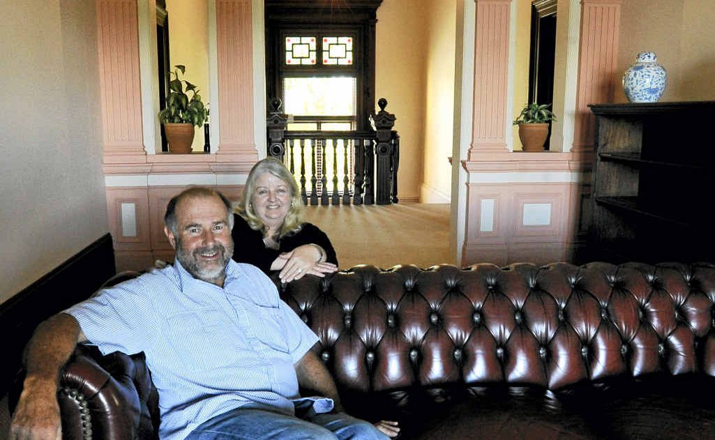 Vicki and Peter Ulrich, owners of Fenwick House at Shaws Bay in Ballina. Vicki and Peter Ulrich, owners of Fenwick House at Shaws Bay in Ballina.