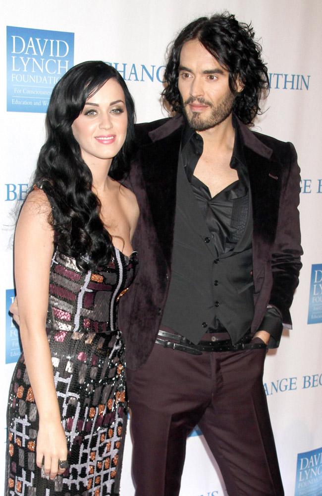 Russell Brand and Katy Perry during happier times. Russell Brand and Katy Perry during happier times.