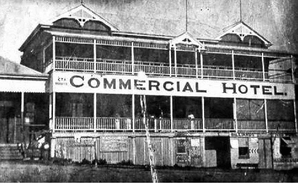 The Commercial Hotel, Eumundi, now Joe’s Waterhole. The Commercial Hotel, Eumundi, now Joe’s Waterhole.