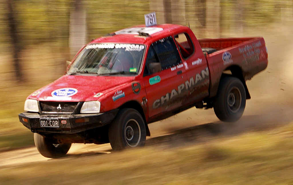 Chapman Racing’s Mistubishi Triton will be in action in the Mary Valley at the weekend. Chapman Racing’s Mistubishi Triton will be in action in the Mary Valley at the weekend.