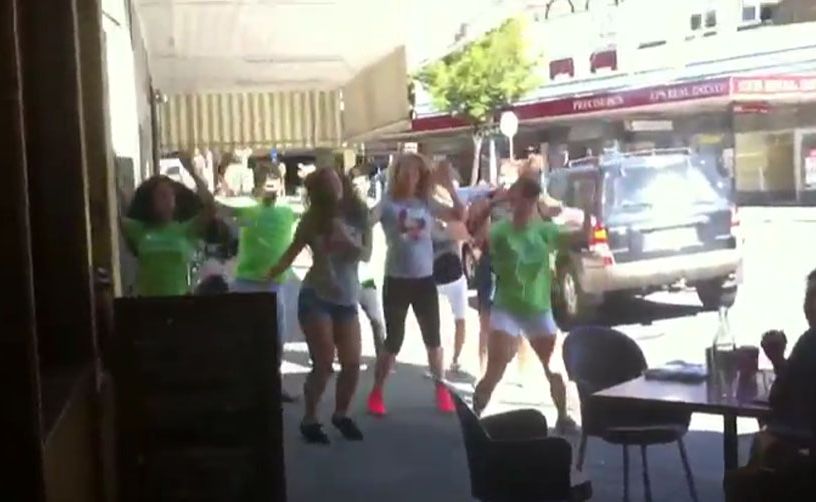 Murwillumbah flash mob