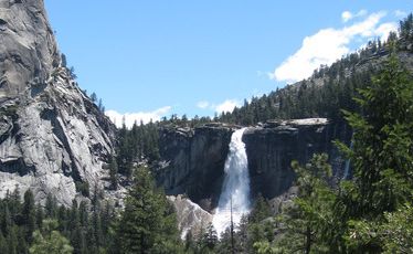 Yosemite National Park's Nevada Fall. Yosemite National Park's Nevada Fall.